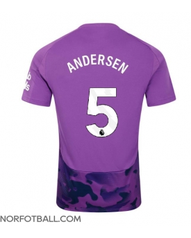 Billige Fotballdrakt Fulham Joachim Andersen #5 Replika Tredjedrakt 2024-25 Kortermet